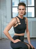 Black Helena Bra - Karma Athletics Active